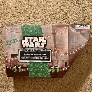Star Wars Droid Factory Advent Calendar Disney Parks NIB NEW 2024 SHIPS NOW